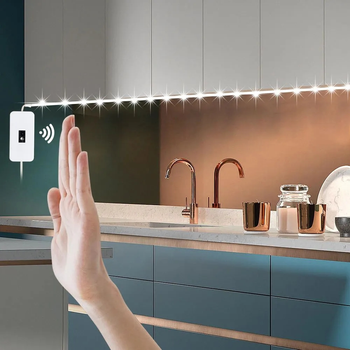Світлодіодна стрічка з датчиком руху INSPIRE LED USB 5V 8W 6000К холодный 2m 120led