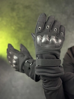 Тактические полнопалые перчатки Congener Черный M SSpe2 554Mba