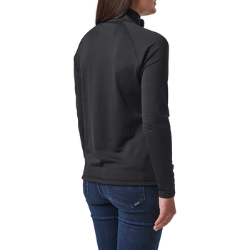 Куртка флісова 5.11 Tactical Women's Stratos Full Zip Black S (62424-019)