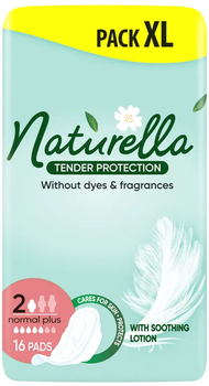 Podpaski higieniczne Naturella Ultra Tender Protection Normal Plus 16 szt (8700216045414)