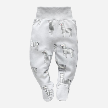 Дитячі штани Pinocchio Wild Animals Sleep Pants 74 см Сірі (5901033251405)