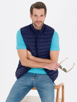Теплий жилет чоловічий Pierre Cardin G021SZ0MS-000-1679381 52 Синій (8682734759571)