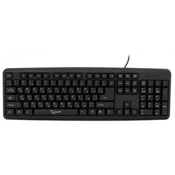 Клавиатура Gembird KB-103-UA Black, PS/2, стандартная
