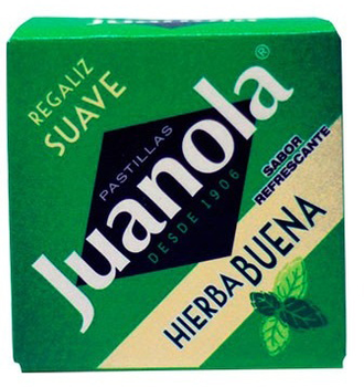Suplement diety Juanola Peppermint Pastilles 5.4g (8470001616074)