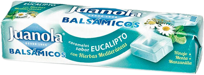 Дієтична добавка Juanola Eucalyptus Vitamin C Candy 30 г (8470001661678)