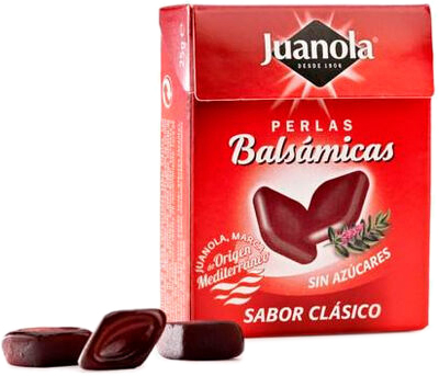 Suplement diety Juanola Licorice Balsamic Pearls Classic 1U (8430992990683)