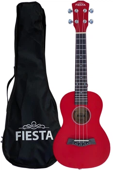 Укулеле концертное Fiesta Travel Red
