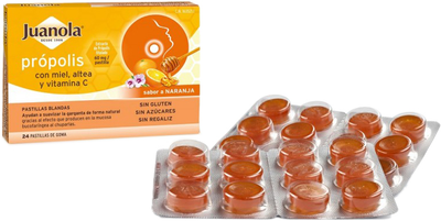 Дієтична добавка Juanola Propolis Honey Altea Vitamin C 24U (8470001635211)