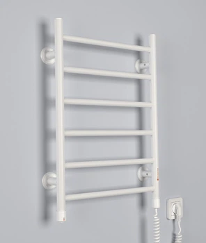 Полотенцесушитель электрический ТЕПЛЫЙ МИР Лесенка Trend 1 белый R 600х435 мм