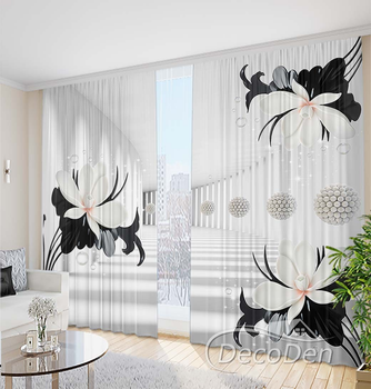 Фото Штори PHOTODECOR "Квіти в тунелі"