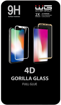 Szkło hartowane Winner Group 4D Full Glue do Samsung Galaxy A50/A50s/A30s/M21/M31/M30/M30S Czarne (8591194090707)