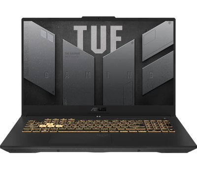 Ноутбук ASUS TUF Gaming F17 / i5-12500H / 32 ГБ / 960 / NVIDIA GeForce RTX 3050 + Intel Iris Xe Graphics 144 Гц / матовый, LED, EWV / для игр и мультимедиа