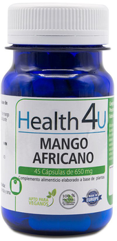 Дієтична добавка H4U Mango Africano 650 мг 45 капсул (8436556085802)