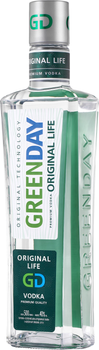 Горілка Green Day Organic 0.5 л 40% (4820073561774)