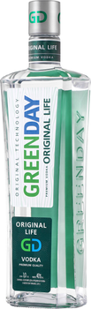 Горілка Green Day Organic 1 л 40% (4820183102300)