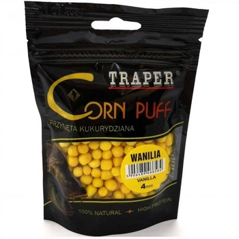 Плавающая насадка TRAPER CORN PUFF 4mm/20g Wanilia,15032