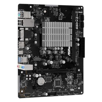Материнская плата ASRock N100M Intel SoC/Intel/Micro-ATX/1хHDMI/VGA