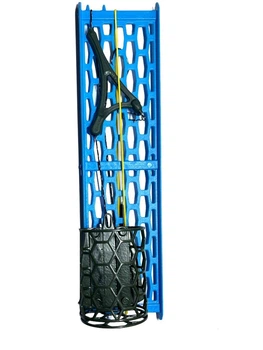 Готовая снасть №40F с кормушкой TESLA 100гр Flurocarbon для ловли карпа, карася, леща, 1 крючок