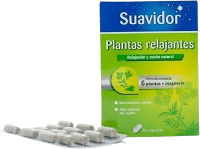 Натуральна добавка Suavidor Urgo Plants 45 капсул (8470001659736)