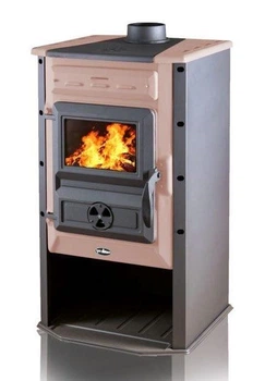 Печь чугунная Tim Sistem MAGIC STOVE на дровах коричневая