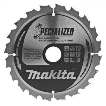 Пильный диск по дереву Makita Specialized 185х30мм 20Т (B-09416)