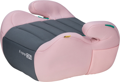 Бустер автокресло FreeON COMFY розовый 22-36 кг | Удобный бустер розового цвета Фрееон Комфи