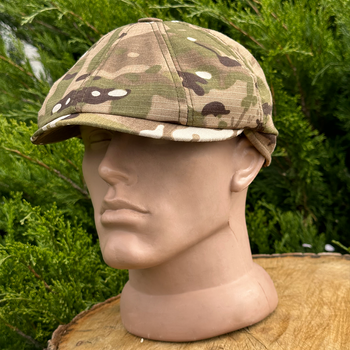 Військова кепка все камуфляжна кепка восьмиклінка хуліганка мультикам літня 60