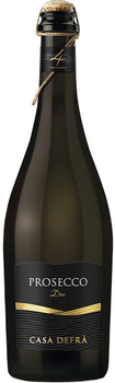Вино ігристе Casa Defra Prosecco біле сухе 0.75 л 10.5% (8008900005912)