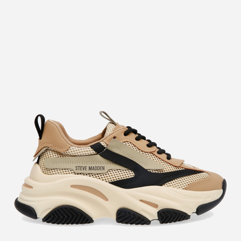 Sneakersy damskie na wysokiej platformie do kostki Steve Madden SM19000033-338 37 23 cm Khaki/Czarny (8720857248760)