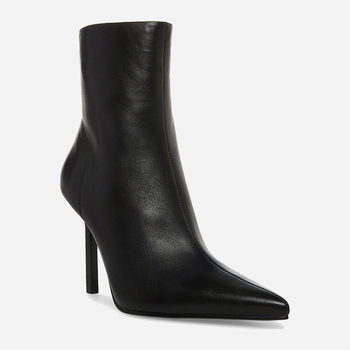 Botki damskie skórzane na szpilce Steve Madden Iyanna Bootie SM11002278-017 36 22.2 cm Czarne (8720236880000)