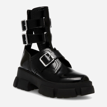 Жіночі ботильйони Steve Madden Tiedup Bootie SM11002723-001 42 27.1 см Чорні (8720857174809)