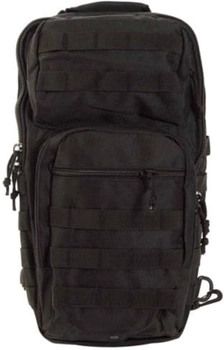 Рюкзак однолямковий Sturm Mil-Tec One Strap Assault Pack LG [019] Black (14059202) (2000980264605)