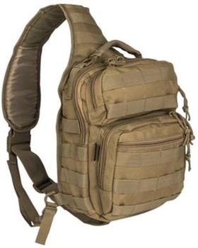 Рюкзак однолямочный Sturm Mil-Tec One Strap Assault Pack SM [120] Coyote (2000980264582)