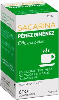Dozownik sacharyny Pérez Giménez 600 tabletek (8470002371071)