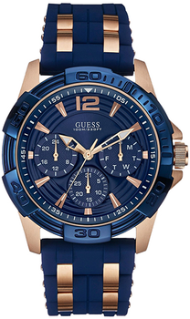 Мужские часы Guess Blue Print W0366G4