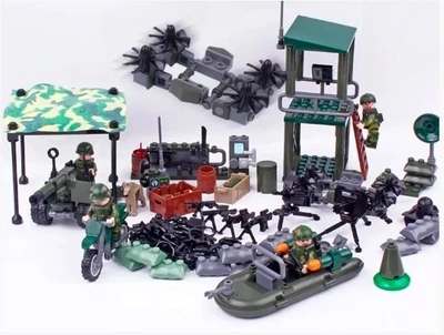 Набор фигурок SWAT спецназовцы военные ,береговая охрана