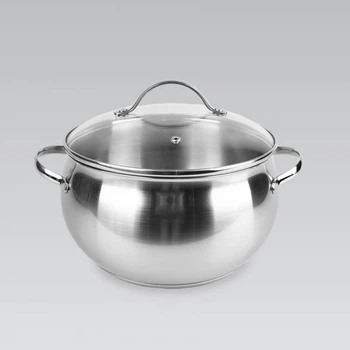 Каструля нержавіюча Maestro 240 мм х 6 л MR-3516-24