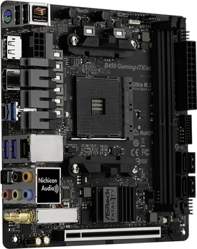 Płyta główna ASRock Fatal1ty B450 Gaming-ITX/ac (AM4, AMD B450, PCI-Ex16)