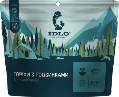 Орехи с изюмом Їdlo Omnom 100 г (0.1 кг) (4820219970132)