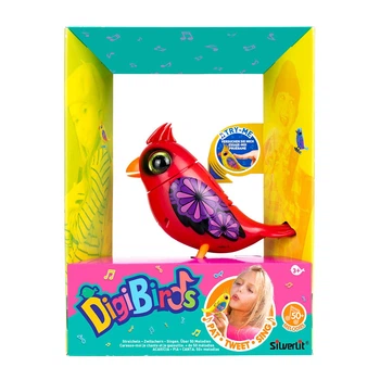 Интерактивная птичка DigiBirds II - Красный кардинал DigiBirds 88603