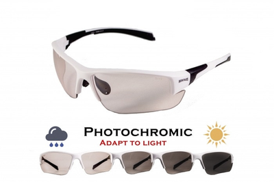 Фотохромные защитные очки Global Vision Eyewear HERCULES 7 WHITE Clear (1ГЕР724-Б10)