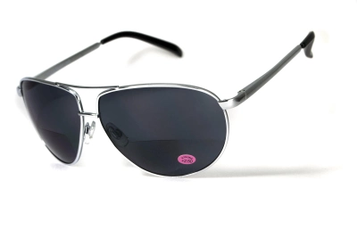 Біфокальні захистні окуляри Global Vision AVIATOR Bifocal gray (1АВИБИФ-Д2.5)