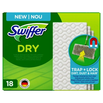 Ściereczki suche podłogowe Swiffer Dry 18 szt (8006540307908)