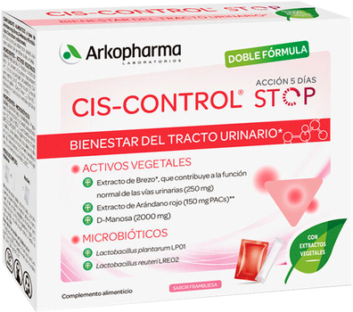 Suplement diety Arkopharma Cis Control Stop 15 nvelopes (3578830115272)