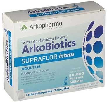 Suplement diety Arkopharma Arkobiotics Supraflor Intens Adult 7 saszetek (3578830115142)