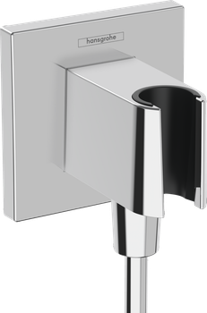 Przyłącze węża prysznicowego Hansgrohe Fixfit E z uchwytem 26889000