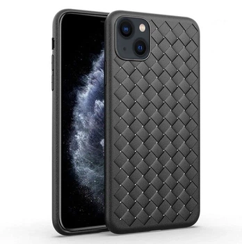 Чехол Primo BV Weaving для телефона Apple iPhone 13 - Black Primo WEAVING-APL-IP13 черный