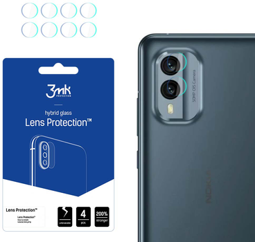 Комплект захисного скла 3MK Lens Protection для камери Nokia X30 4 шт (5903108491440)