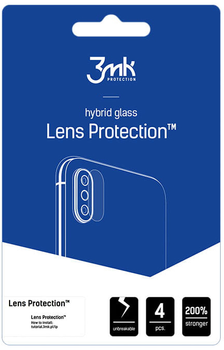 Zestaw szkieł hartowanych 3MK Lens Protection na aparat Oukitel WP5 4 szt (5903108534161)