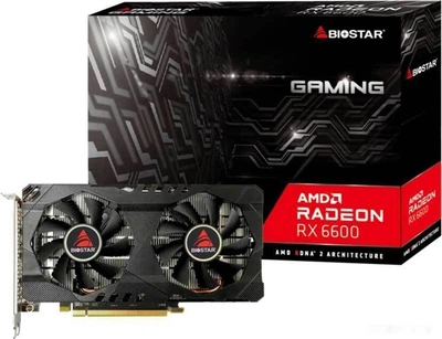 Відеокарта Biostar AMD Radeon RX 6600 8GB Matrix (VA66M6RM81) (GDDR5, 128 bit, PCI-E 4.0)